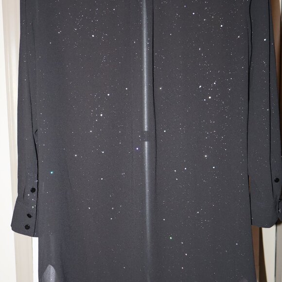 Christopher Fischer Embellished Black Blouse – Size M (US) - Picture 8 of 14